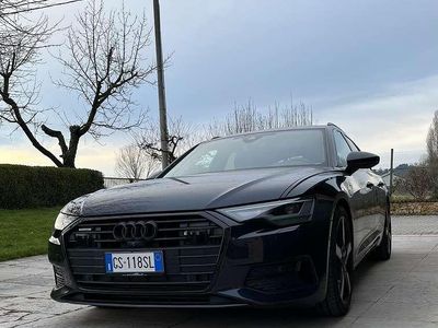 Usata Audi A6 Sport 245 CV (180 kW) 2020 Blu/azzurro Station wagon
