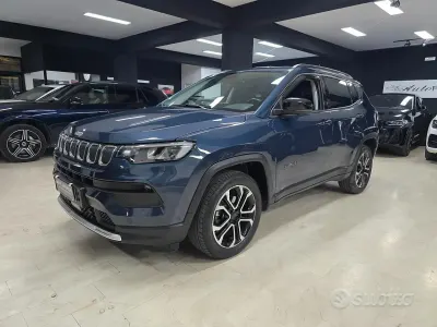 Usata Jeep Compass Limited 131 CV (96 kW) 2023 Blu SUV
