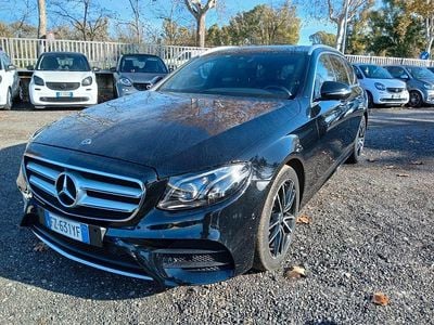Usata Mercedes E220 Premium Plus 194 CV (142 kW) 2020 Nero Station wagon