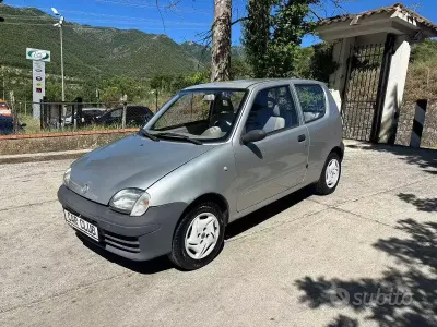 Usata Fiat Seicento Active 54 CV (39 kW) 2004 Argento Utilitaria