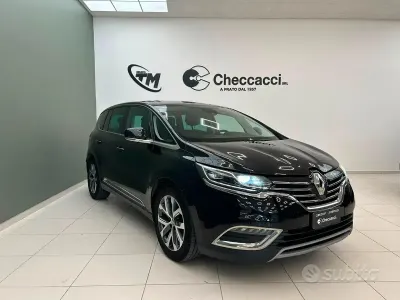 Usata Renault Espace Intens 160 CV (117 kW) 2016 Nero Monovolume