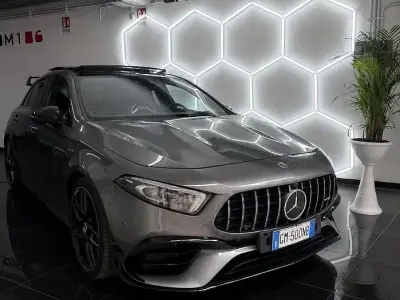 Begagnad Mercedes A45 AMG Premium Plus 421 HK (309 kW) 2023 Grå Sedan