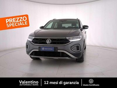 Usata VW T-Roc Life 110 CV (80 kW) 2024 Grigio SUV