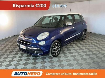 Begagnad Fiat 500L Mirror 95 HK (69 kW) 2018 Blå Minibuss