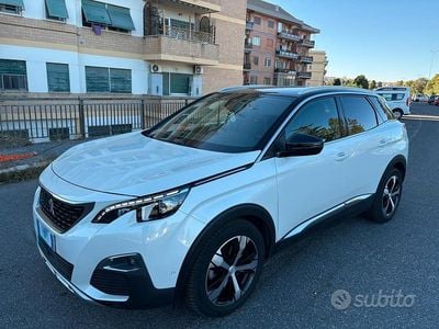 Usata Peugeot 3008 GT-line 131 CV (96 kW) 2019 Bianco SUV