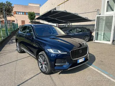 Usata Jaguar F-Pace R-Dynamic 204 CV (150 kW) 2021 Blu SUV