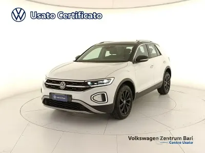 Usata VW T-Roc Style 110 CV (80 kW) 2023 Bianco SUV
