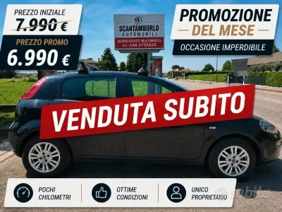 Usata Fiat Punto Street 69 CV (50 kW) 2017 Nero Utilitaria
