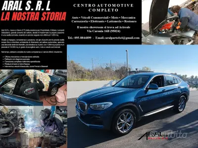 Usata BMW X4 Efficient Dynamics 190 CV (139 kW) 2021 Blu SUV