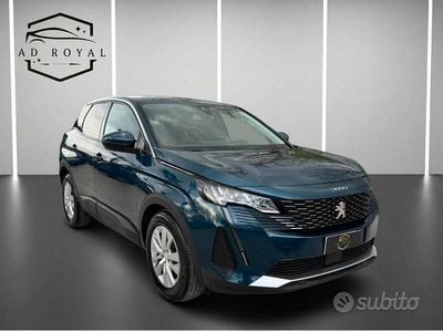 Usata Peugeot 3008 Active 130 CV (95 kW) 2021 Blu SUV