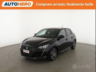 Usata Peugeot 208 Active 75 CV (55 kW) 2021 Nero Utilitaria
