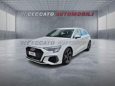 Usata Audi A3 S-Line 150 CV (110 kW) 2023 Bianco Berlina