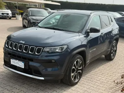 Usata Jeep Compass Limited 130 CV (95 kW) 2023 Blu SUV