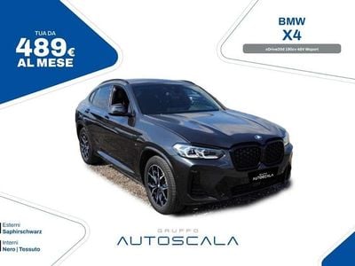 Usata BMW X4 M Sport 190 CV (139 kW) 2024 Saphirschwarz metallizzato SUV