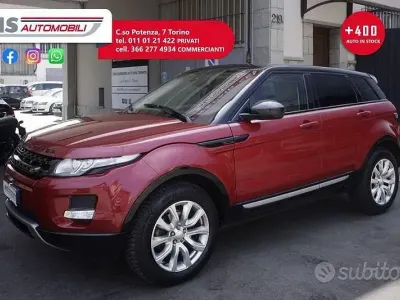 Usata Land Rover Range Rover evoque Dynamic 150 CV (110 kW) 2014 Rosso SUV