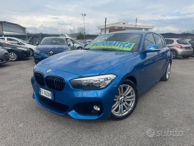 Usata BMW 116 M Sport 116 CV (85 kW) 2015 Blu Utilitaria