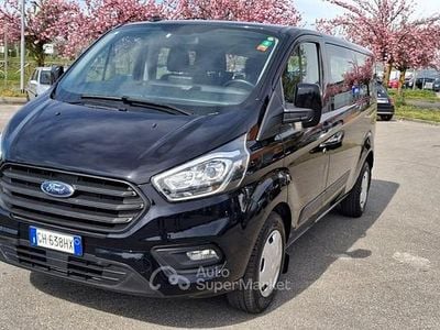 Occasion Ford Transit Custom 129 ch (94 kW) 2021 Noir Monospace