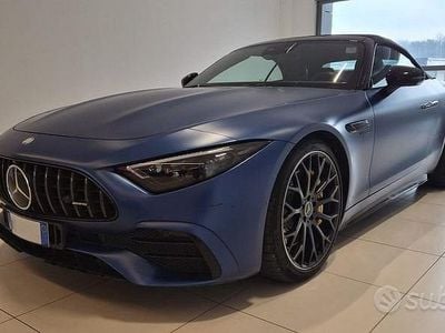 Usata Mercedes SL43 AMG AMG Line Premium Plus 421 CV (309 kW) 2024 Blu Cabrio