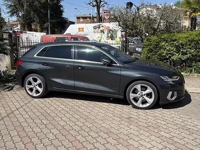 Usata Audi A3 Advanced 150 CV (110 kW) 2021 Grigio Berlina