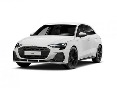Nuova Audi A3 S-Line 2026 Bianco arkona Berlina