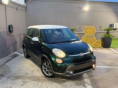 Usata Fiat 500L Trekking 95 CV (69 kW) 2017 Verde Monovolume