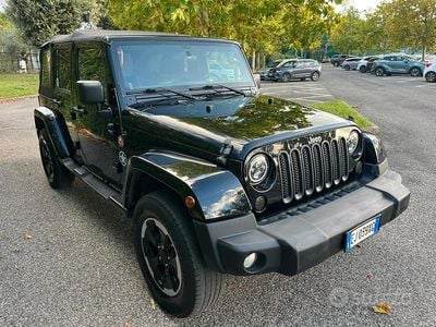 Usata Jeep Wrangler Unlimited Sahara 177 CV (130 kW) 2012 Nero SUV