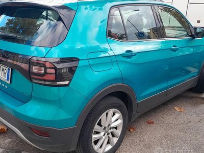 Blu/azzurro Usata 2019 VW T-Cross Style SUV | 16.000 € (Buon prezzo)