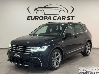Usata VW Tiguan R-line 150 CV (110 kW) 2023 Nero SUV