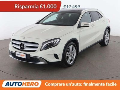Usata Mercedes GLA200 136 CV (100 kW) 2015 Bianco SUV