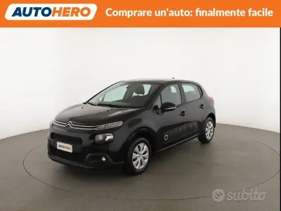 Usata Citroën C3 Feel 83 CV (61 kW) 2019 Nero Utilitaria