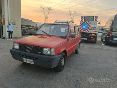 Usata Fiat Panda 34 CV (25 kW) 1989 Rosso Utilitaria