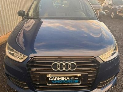 Usata Audi A1 S-Line 115 CV (84 kW) 2018 Blu Berlina