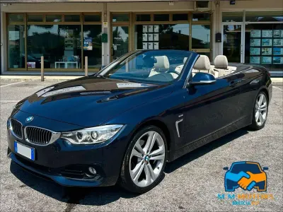 Usata BMW 420 Cabriolet Luxury Line 184 CV (135 kW) 2015 Nero Cabrio