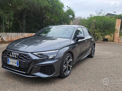 Usata Audi A3 Sportback e-tron S-Line 245 CV (180 kW) 2021 Grigio Utilitaria