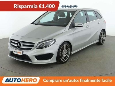 Usata Mercedes B200 Premium 136 CV (100 kW) 2015 Argento Monovolume