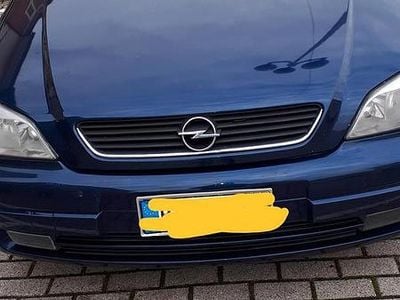 Usata Opel Astra 90 CV (66 kW) 2001 Blu Station wagon