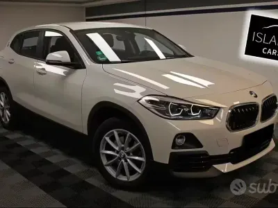 Usata BMW X2 Advantage 136 CV (100 kW) 2021 Bianco SUV