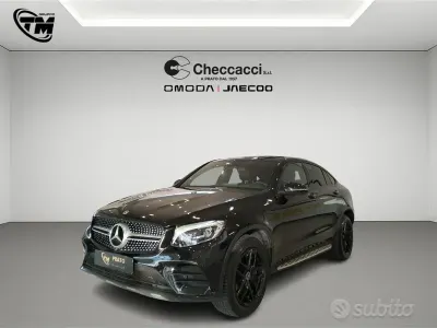 Usata Mercedes GLC250 211 CV (155 kW) 2018 Nero Coupé