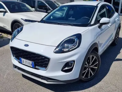 Usata Ford Puma Titanium S 125 CV (91 kW) 2022 Bianco SUV