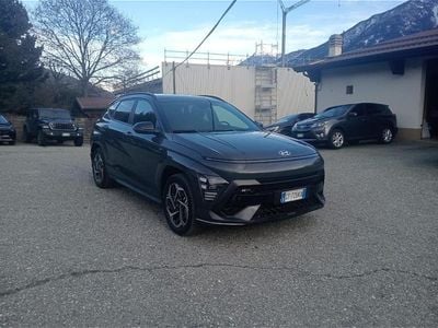 Usata Hyundai Kona N Line 105 CV (77 kW) 2024 Grigio SUV