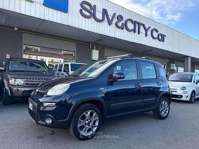 Gebraucht Fiat Panda 4x4 75 PS (55 kW) 2013 Blau Kleinwagen