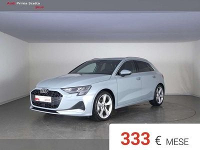 Grigio freccia perla Usata 2024 Audi A3 Advanced Plus Berlina | 35.900 € (Buon prezzo)