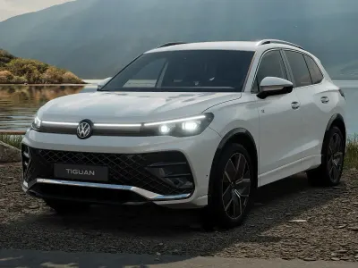 Nuova VW Tiguan R-line Plus 150 CV (110 kW) 2026 Pure white SUV