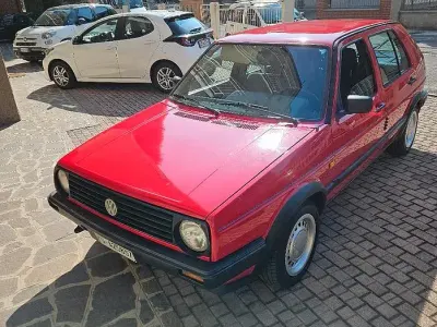Usata VW Golf II 73 CV (53 kW) 1990 Rosso Utilitaria