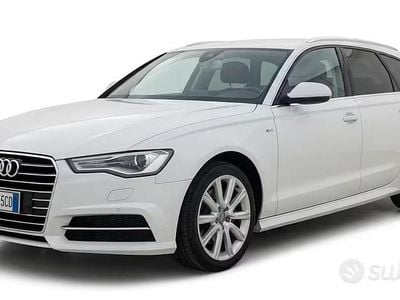 Usata Audi A6 S-Line 190 CV (139 kW) 2016 Bianco Station wagon