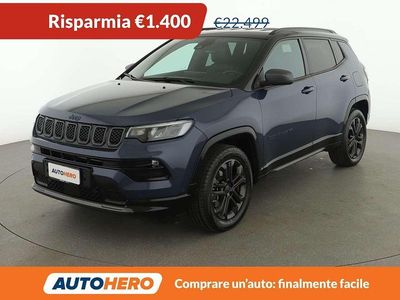 Occasion Jeep Compass 80th Anniversary 131 ch (96 kW) 2021 Bleue SUV