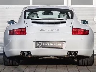 Usata Porsche 911 Carrera 4S 355 CV (261 kW) 2009 Bianco Coupé