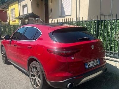 Usata Alfa Romeo Stelvio Executive 280 CV (205 kW) 2017 Rosso SUV