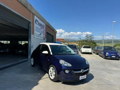Usata Opel Adam Glam 87 CV (63 kW) 2015 Blu Utilitaria