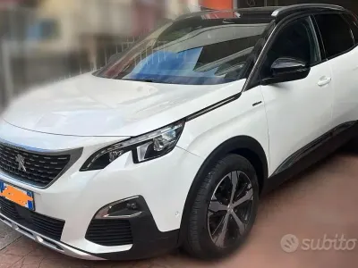 Usata Peugeot 3008 GT-line 120 CV (88 kW) 2018 Bianco SUV